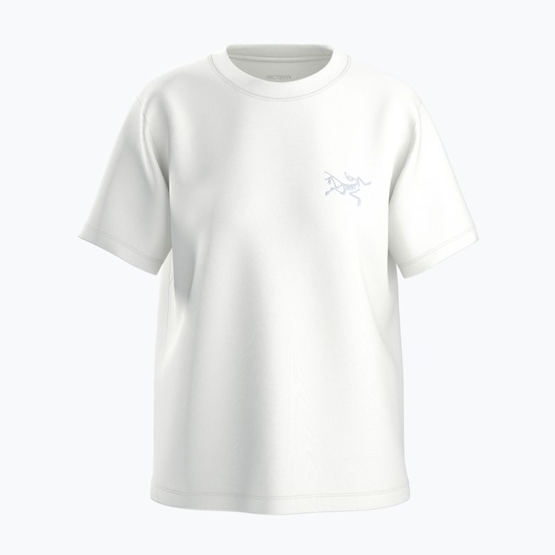 Moteriški marškinėliai Arcteryx Kragg Cotton Little Bird Crew white light/white 7