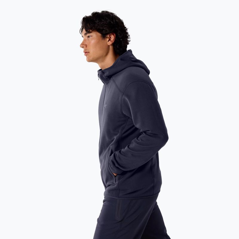 Vyriškas žygio džemperis Arc'Teryx Kyanite Hoody black sapphire 3