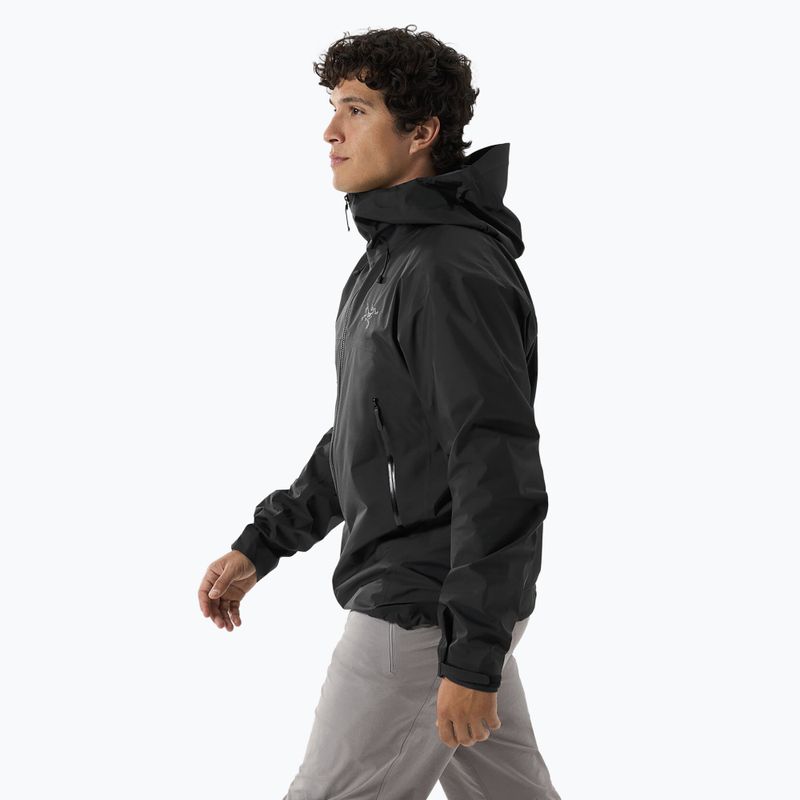 Vyriška striukė nuo lietaus Arcteryx Beta SL black 4