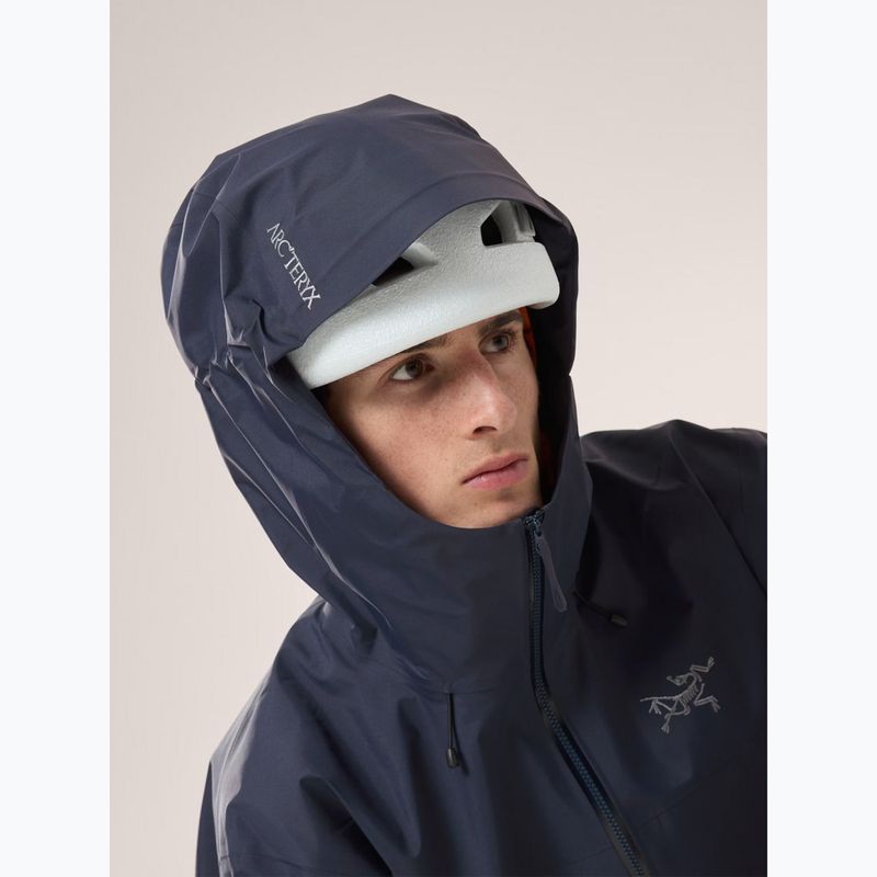 Vyriška striukė nuo lietaus Arcteryx Beta SL black sapphire 5