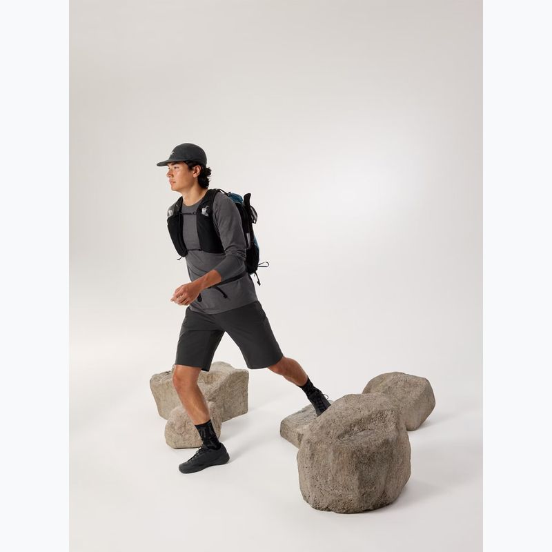 Vyriški žygio marškinėliai ilgomis rankovėmis Arc'teryx Cormac Crew black heather 7