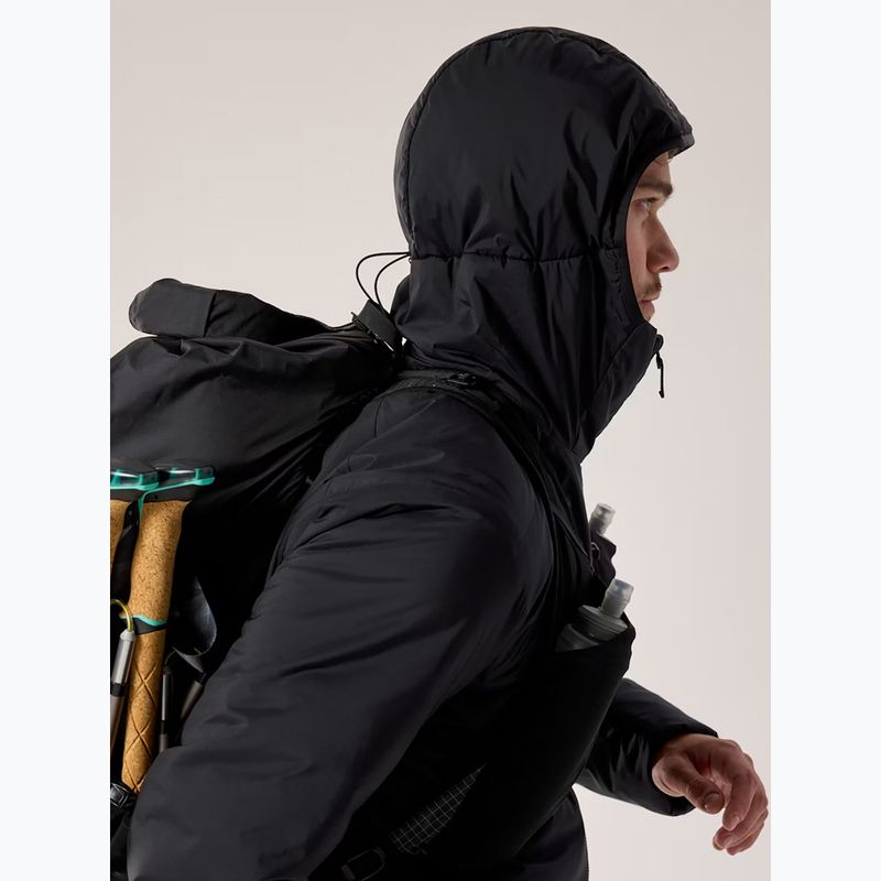 Vyriška pašiltinta striukė Arc'teryx Atom Hoody black 4