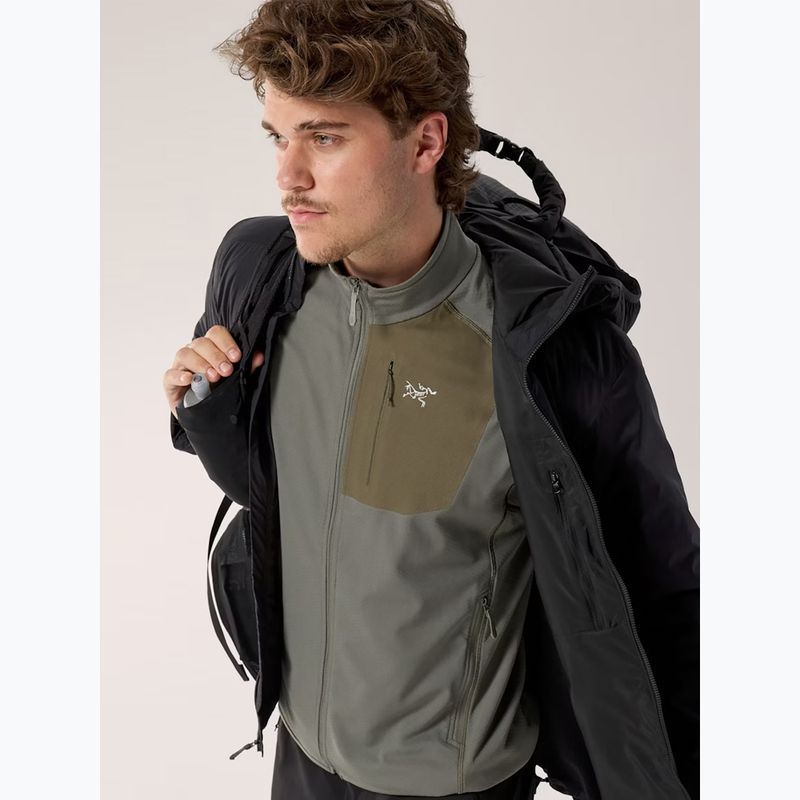 Vyriška pašiltinta striukė Arc'teryx Atom Hoody black 5