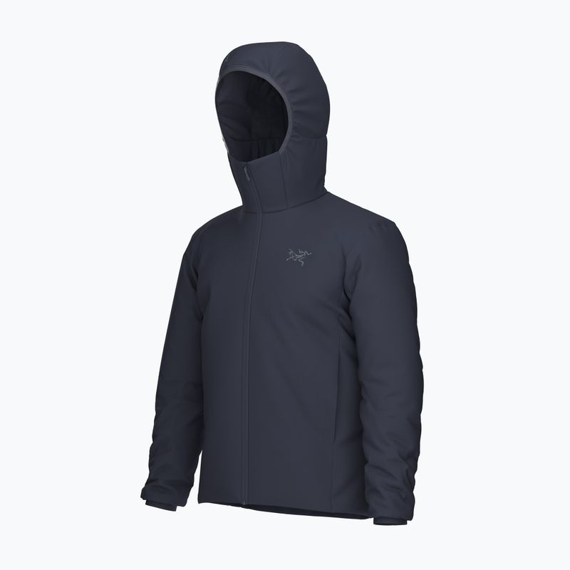 Arcteryx Atom Hoody apšiltinta striukė vyrams black sapphire 3