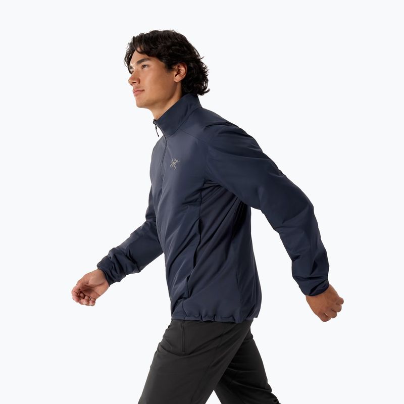 Vyriška pašiltinta striukė Arcteryx Atom black sapphire 3