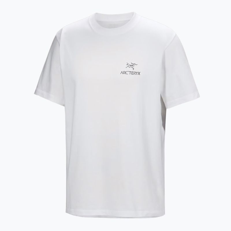 Vyriški marškinėliai Arcteryx Kragg Sl Cotton Bird Word white light/black 6