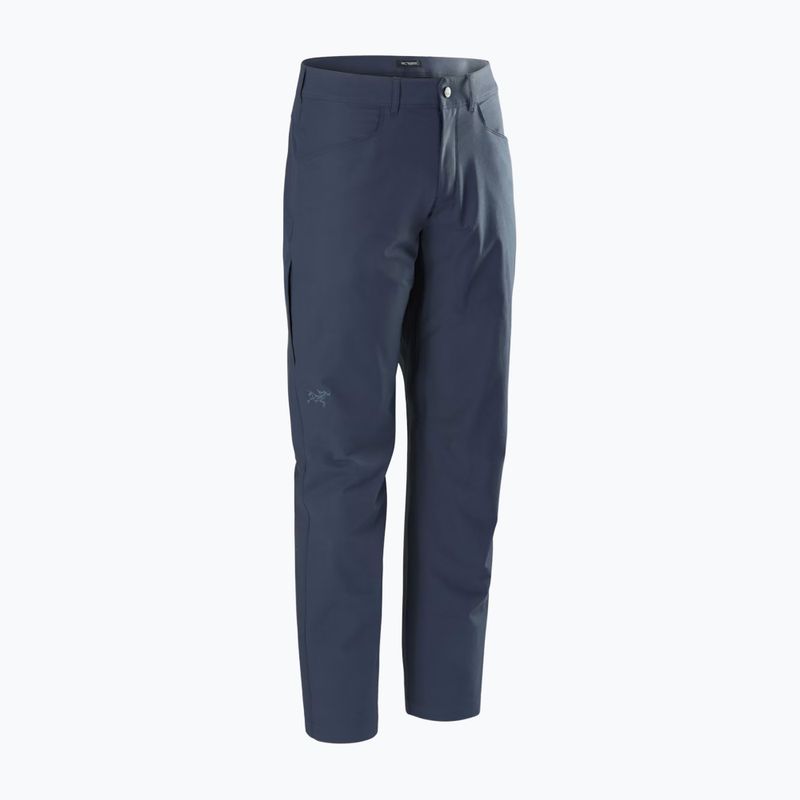 Vyriškos žygių kelnės Arcteryx Kragg Cotton black sapphire 7