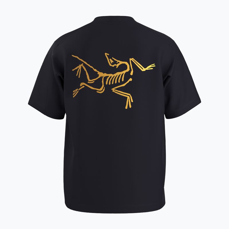 Vyriški marškinėliai Arcteryx Kragg Cotton Logo 24k black 2