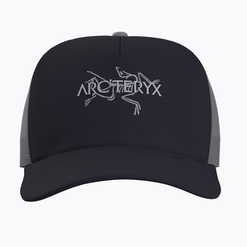 Arcteryx Bird Word Trucker beisbolo kepuraitė juoda /cloud 2