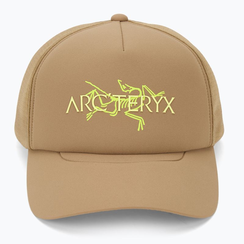 Kepurė su snapeliu Arc'teryx Bird Word Trucker drobė/euforija 2