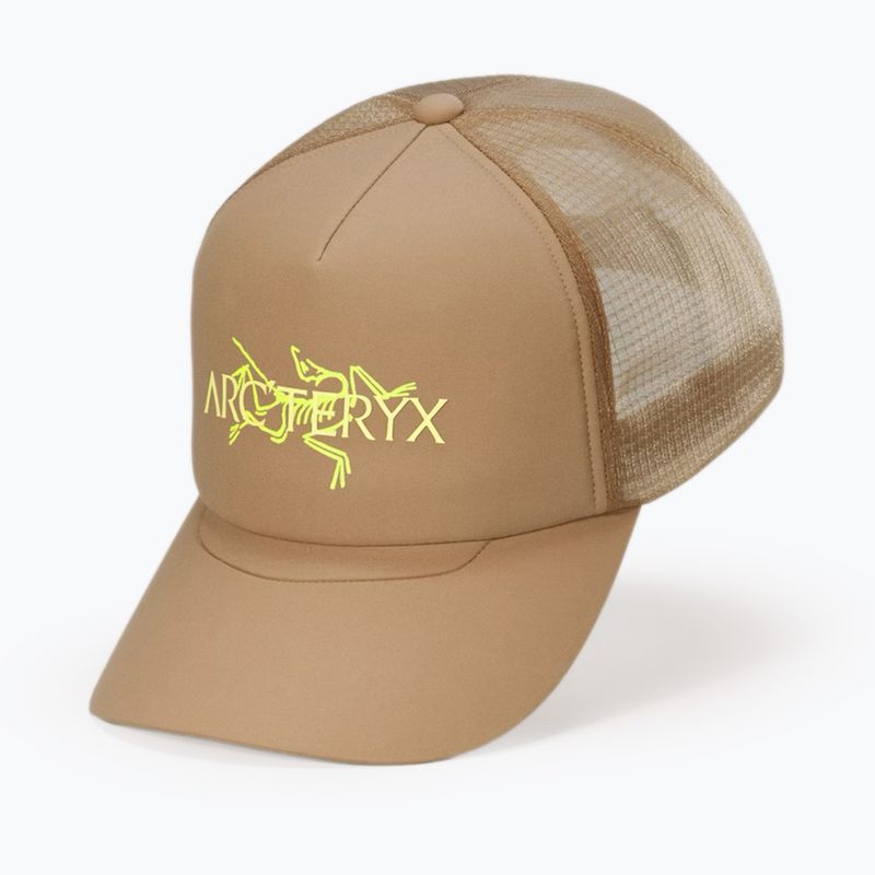 Kepurė su snapeliu Arc'teryx Bird Word Trucker drobė/euforija