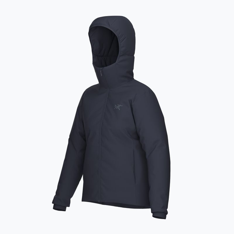 "Arc'teryx Atom Hoody" moteriška apšiltinta striukė black sapphire 3