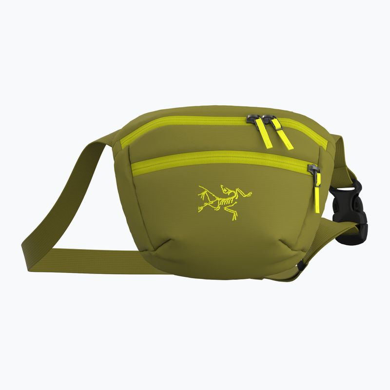 Juosmens krepšys Arc'teryx Mantis 1 1,5 l olive moss/euphoria