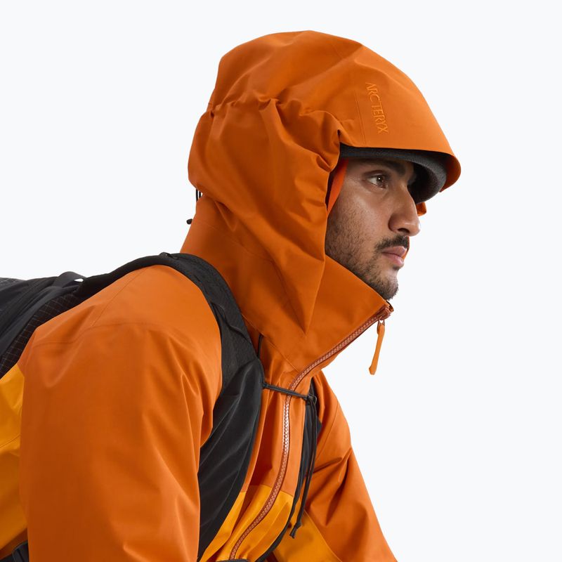 Vyriška striukė nuo lietaus Arc'teryx Beta AR copper sky/blaze 4