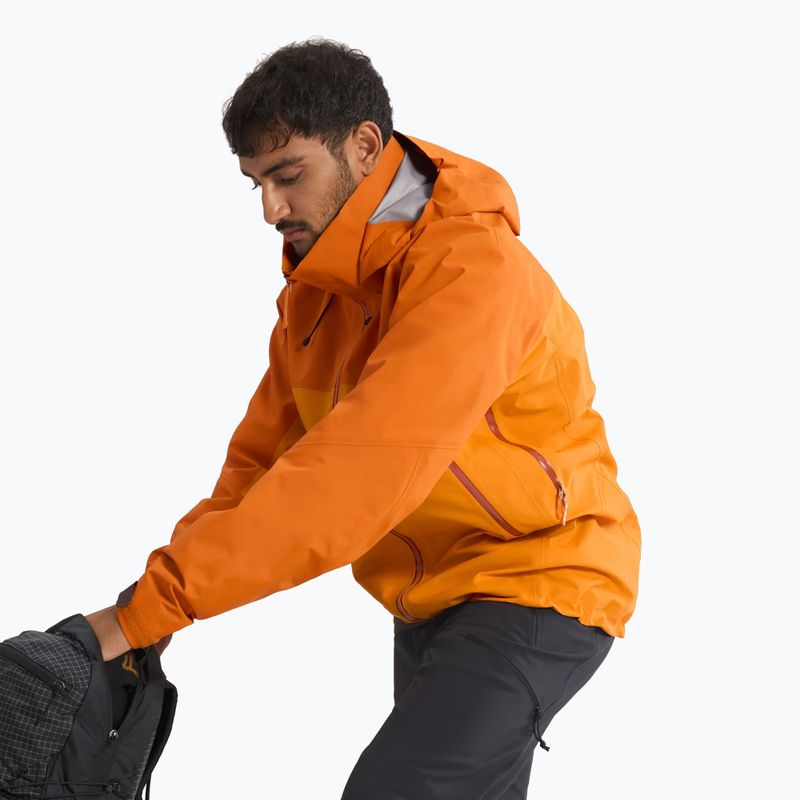 Vyriška striukė nuo lietaus Arc'teryx Beta AR copper sky/blaze 5