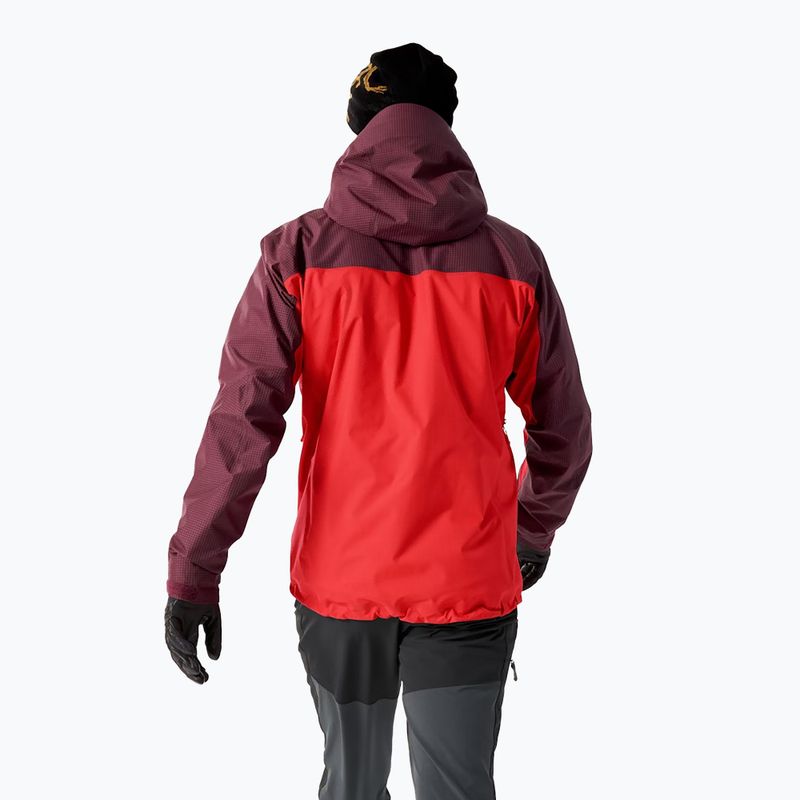 Vyriška striukė nuo lietaus Arc'teryx Alpha mars/dynasty 2