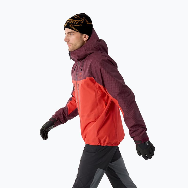 Vyriška striukė nuo lietaus Arc'teryx Alpha mars/dynasty 3