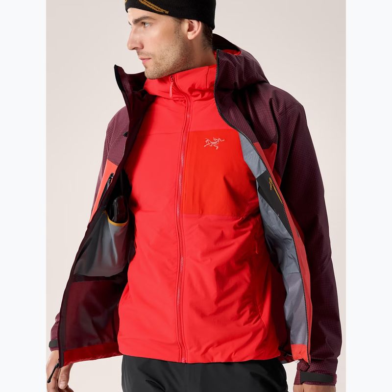 Vyriška striukė nuo lietaus Arc'teryx Alpha mars/dynasty 4