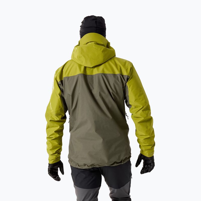 Vyriška striukė nuo lietaus Arc'teryx Alpha olive moss/tatsu 3