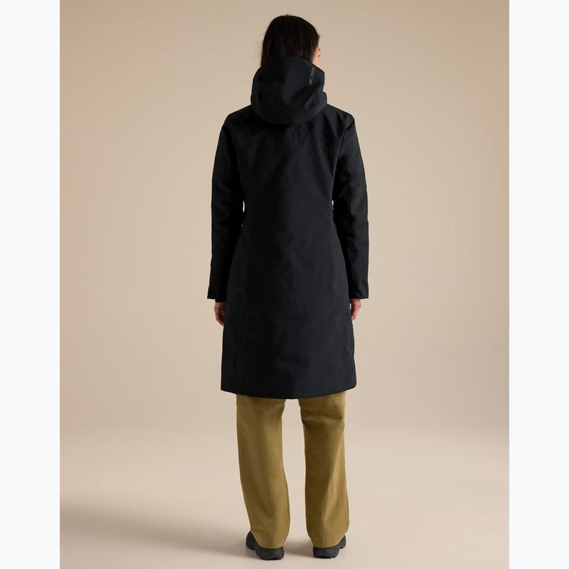 Moteriškas pūstas paltas Arcteryx Patera Parka black 2