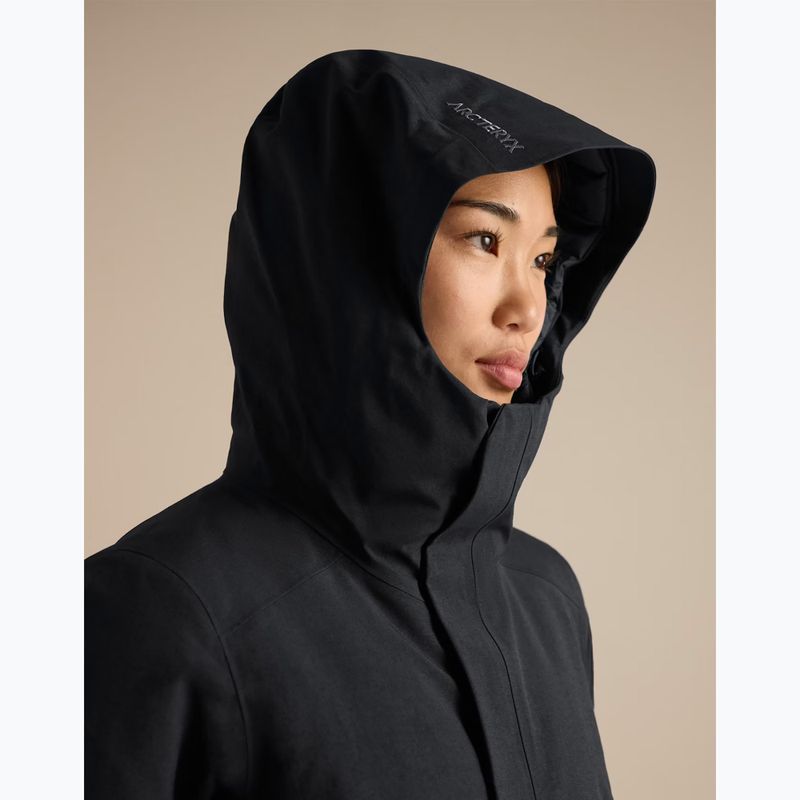 Moteriškas pūstas paltas Arcteryx Patera Parka black 7