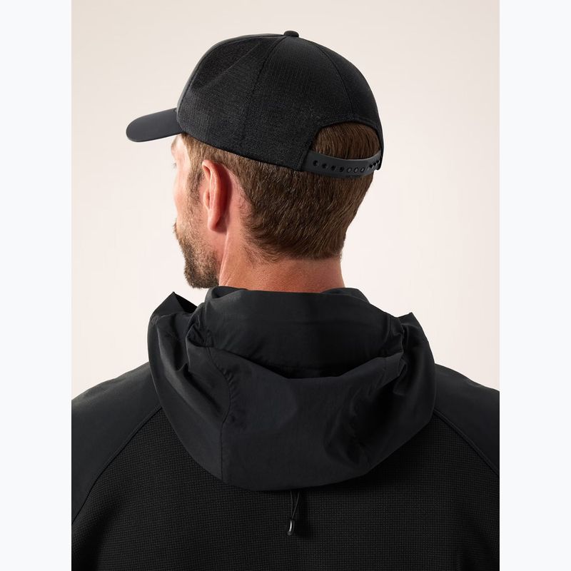 Kepurė su snapeliu Arc'teryx Bird Word 24k juoda 9