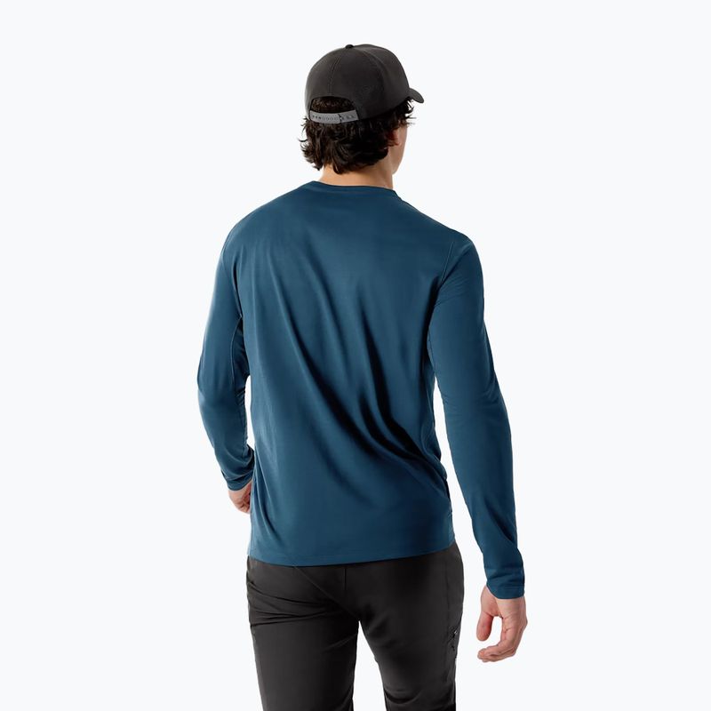 Vyriški žygio marškinėliai ilgomis rankovėmis Arc'teryx Cormac Crew nightscape heather 2