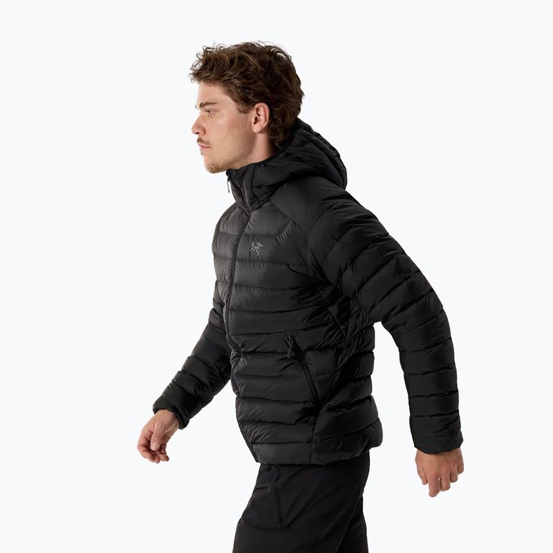 Vyriška pašiltinta striukė Arcteryx Cerium Hoody black 3