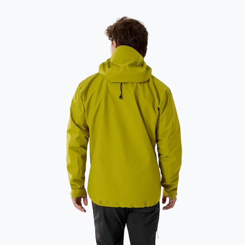 Vyriška lietaus striukė Arcteryx Beta SL olive moss/euphoria 2