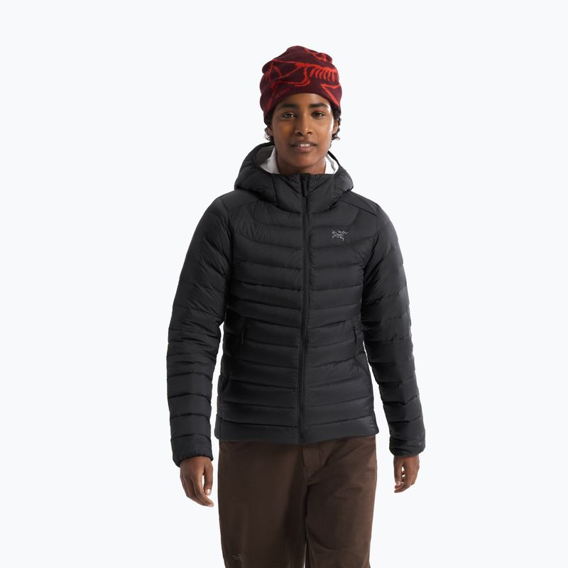 Moteriška pašiltinta striukė Arcteryx Cerium Hoody black