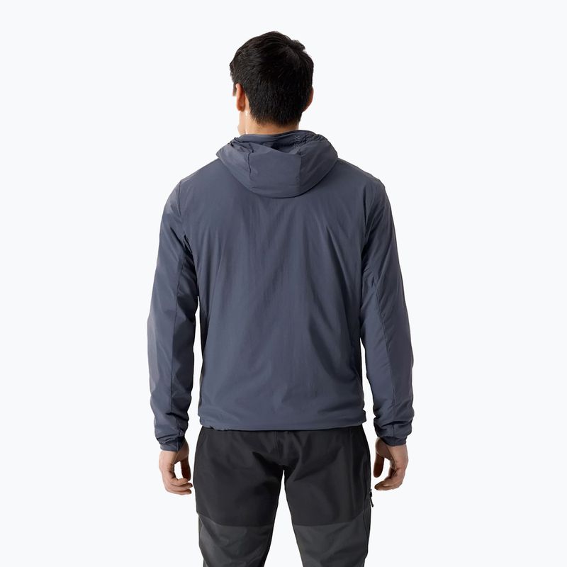 Vyriška pašiltinta striukė Arcteryx Proton SL Hoody dark stratus/black sapphire 3