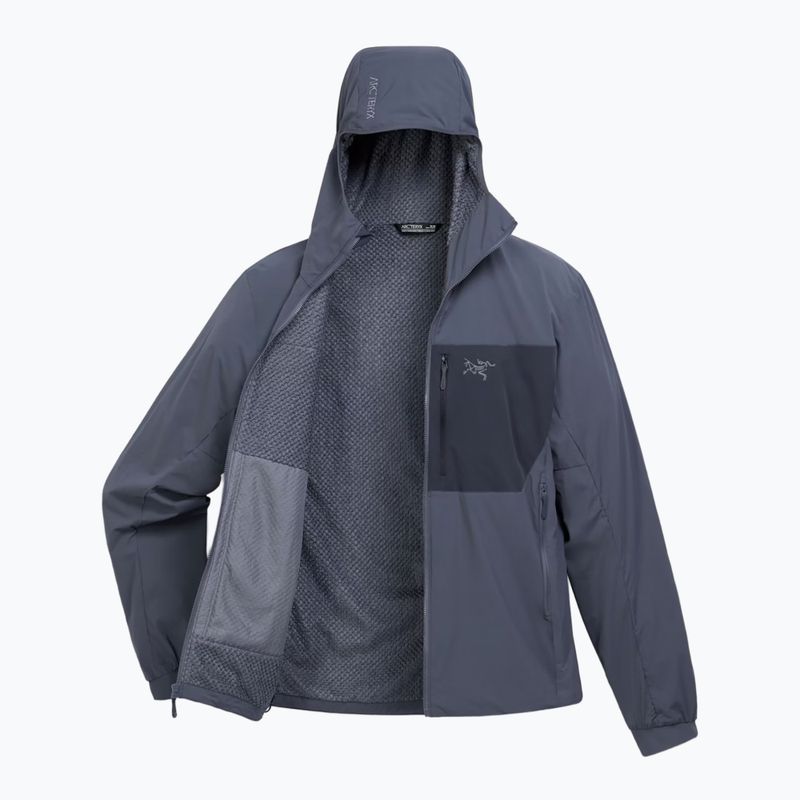 Vyriška pašiltinta striukė Arc'teryx Proton SL Hoody dark stratus/black sapphire 8