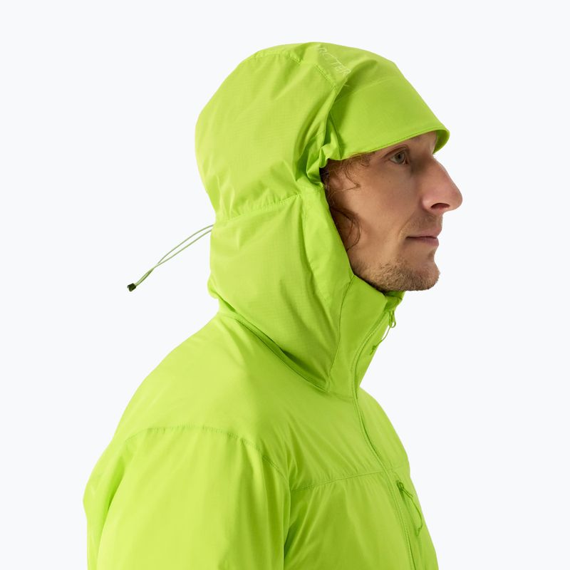 Vėjo nepraleidžianti vyriška striukė  Arc'Teryx Squamish Hoody mantis 5