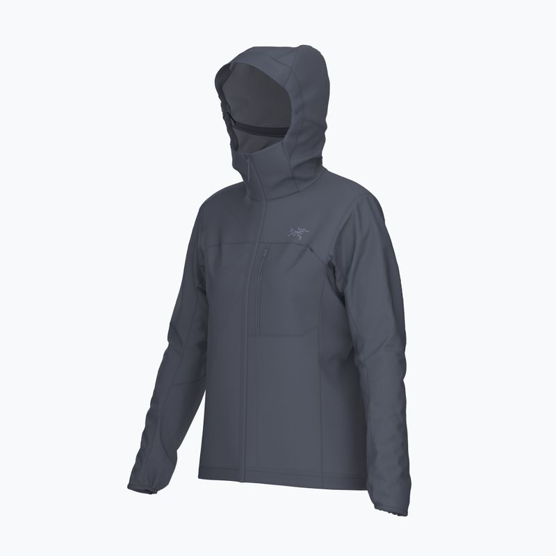 Moteriška vėjo nepraleidžianti striukė Arc'Teryx Squamish Hoody dark stratus 3