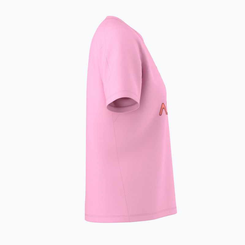 Moteriški marškinėliai Arcteryx Kragg SL Cotton Heatmap Crew pineberry 4