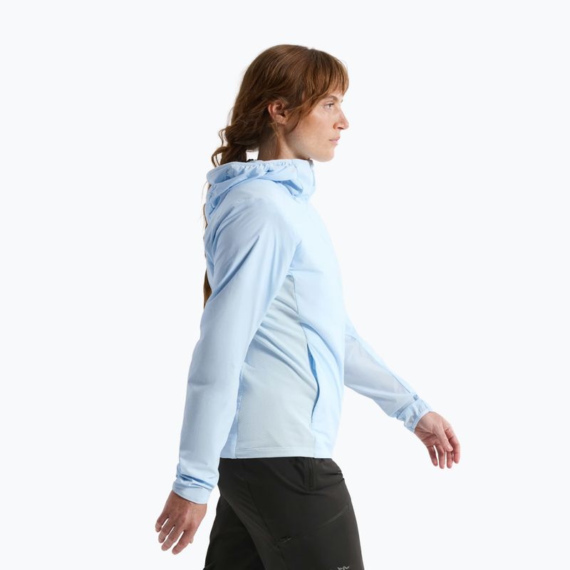 Moteriška vėjui atspari striukė Arcteryx Atom SL Hoody alpine blue 4