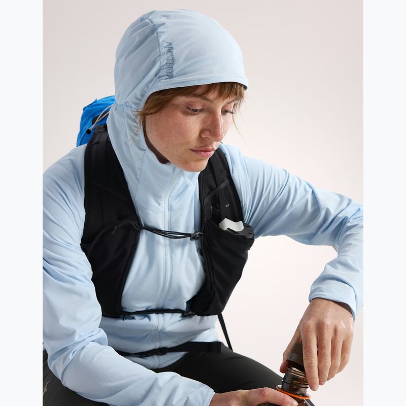 Moteriška vėjui atspari striukė Arcteryx Atom SL Hoody alpine blue 5