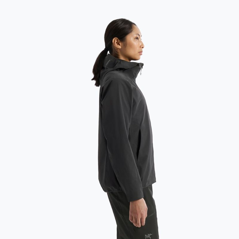Moteriška softshell striukė Arcteryx Gamma Lightweight Hoody black 4