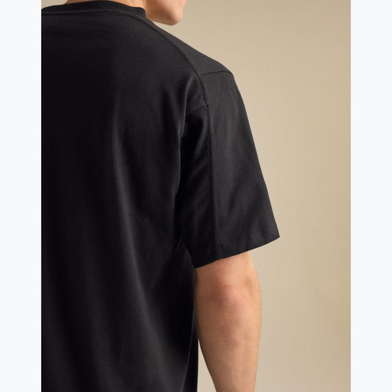 Vyriški marškinėliai Arcteryx Kragg Cotton Emblem Crew SS black 6