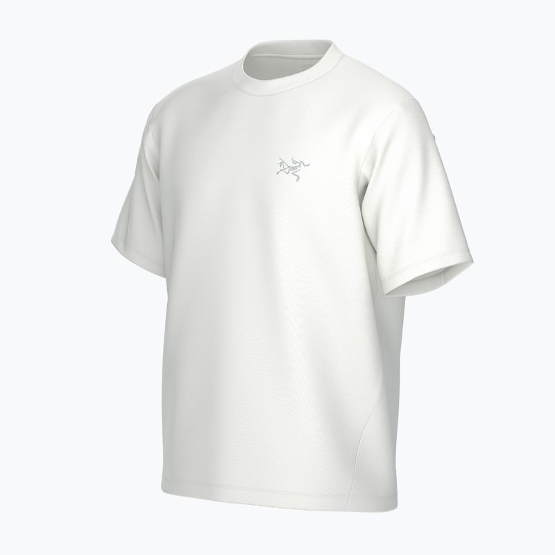 Vyriški marškinėliai Arcteryx Kragg Cotton Emblem Crew SS white light 10