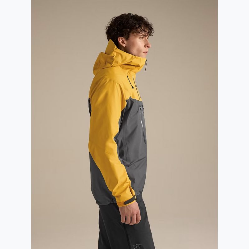Vyriška softshell striukė Arcteryx Alpha larch/dk grey 5