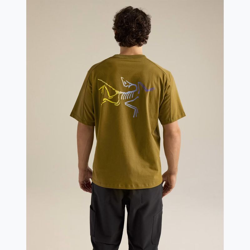 Vyriški marškinėliai Arcteryx Kragg Cotton Logo SS bracken 3