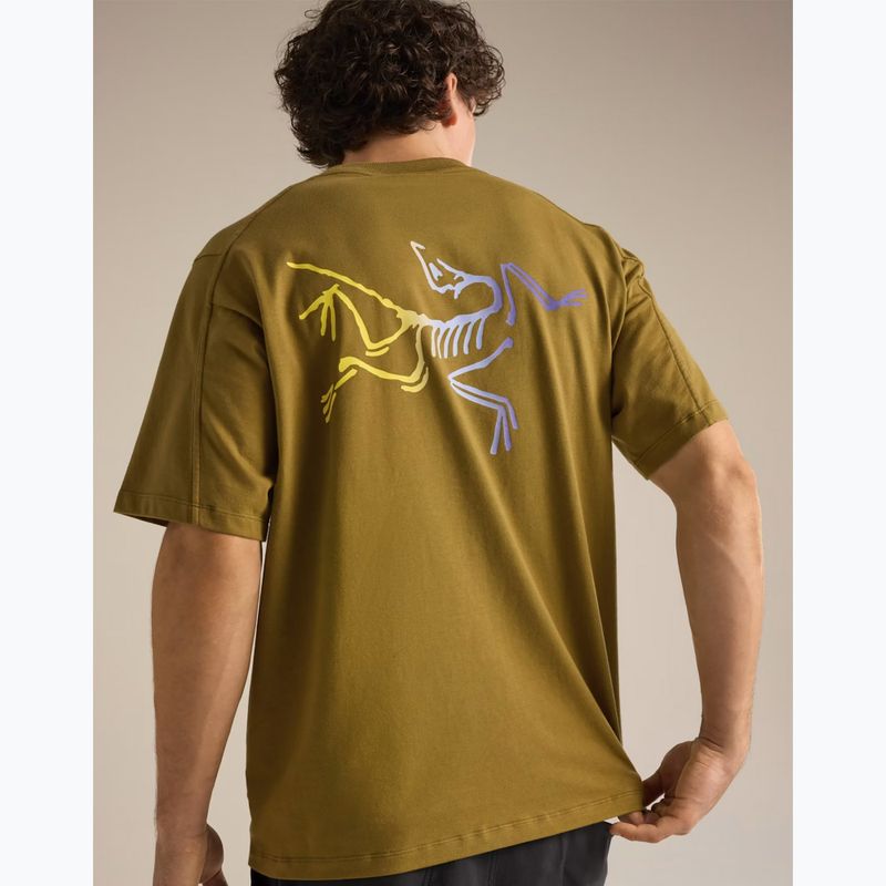 Vyriški marškinėliai Arcteryx Kragg Cotton Logo SS bracken 6