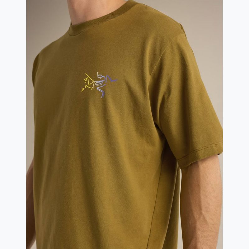 Vyriški marškinėliai Arcteryx Kragg Cotton Logo SS bracken 7