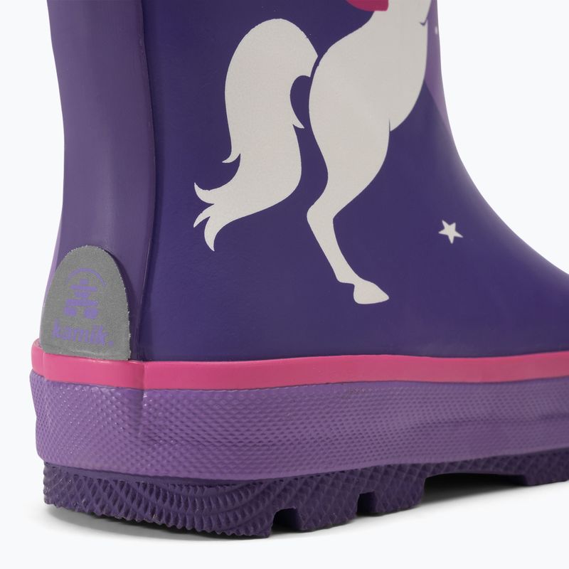 Kamik Unicorn violetiniai vaikiški žygio batai 9