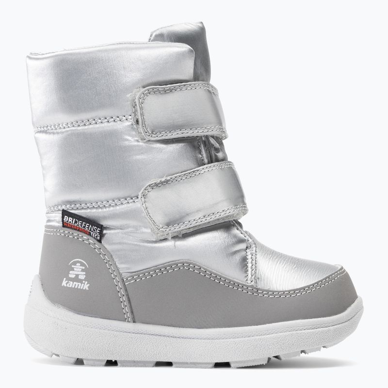 "Kamik Snowcutie" sidabriniai vaikiški trekingo batai 2