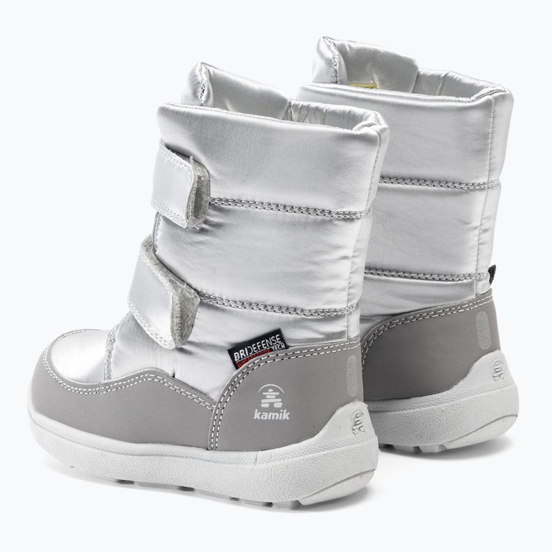 "Kamik Snowcutie" sidabriniai vaikiški trekingo batai 3