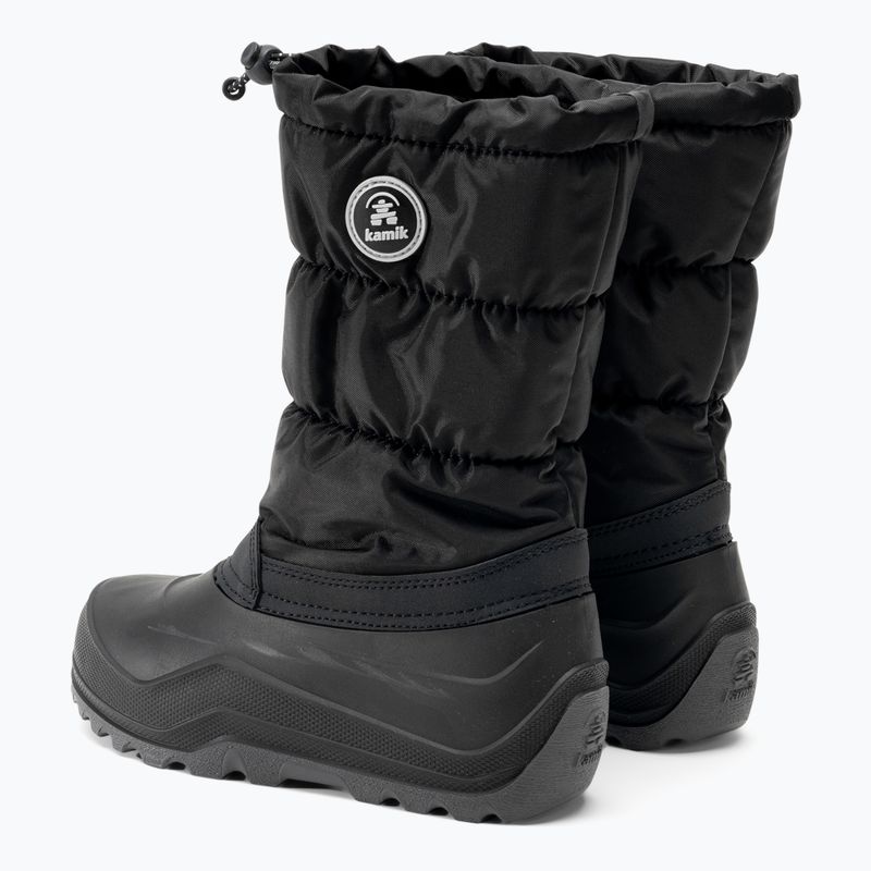Berniukų trekingo batai Kamik Snowcozy black 3