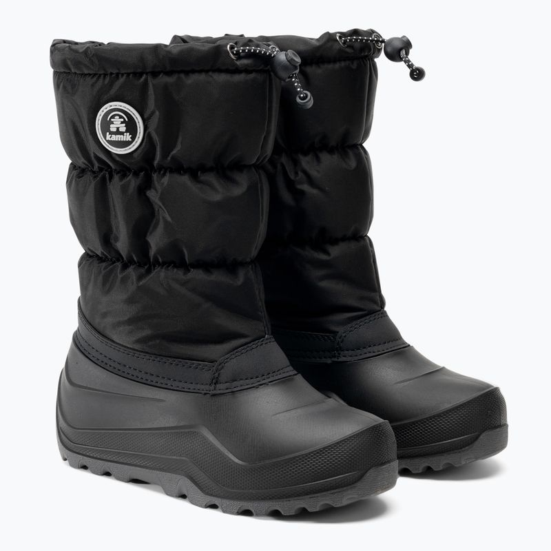 Berniukų trekingo batai Kamik Snowcozy black 4