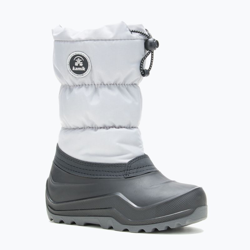 Berniukų trekingo batai Kamik Snowcozy šviesiai pilki 11